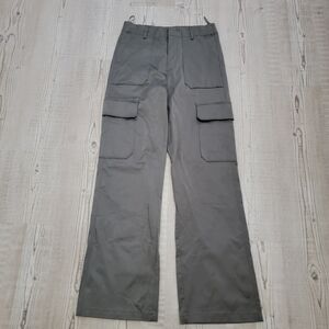 Zara Women's Gray Cargo Trousers